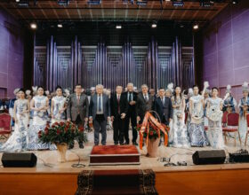 Весенний мост через музыку: как в Алматы китайский фарфор запел в унисон с казахскими домбрами