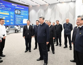 Си Цзиньпин проинспектировал строительство нового района Сюнъань